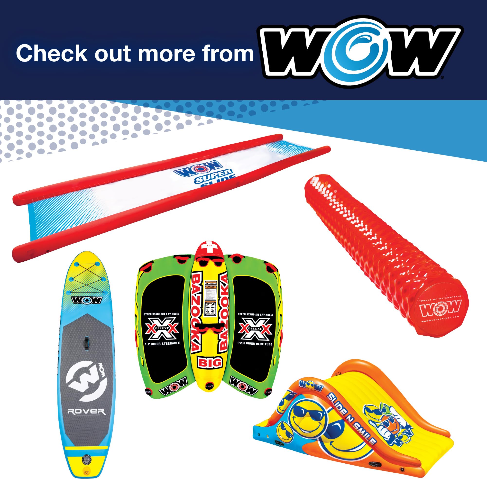 Amazon.com : Wow Sports Weiner Dog Towable Tube for Boating